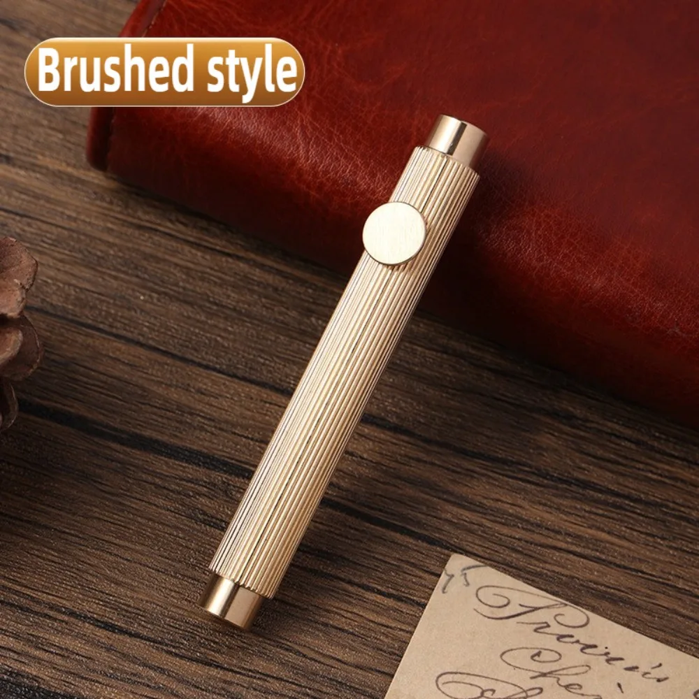 Student Scalable Metal Fountain Pen Artist Writing Retro Vintage Brass Pens Handwriting Short Mini Pocket Pen Office Use
Student Scalable Metal Fountain Pen Artist Writing Retro Vintage Brass Pens Handwriting Short Mini Pocket Pen Office Use