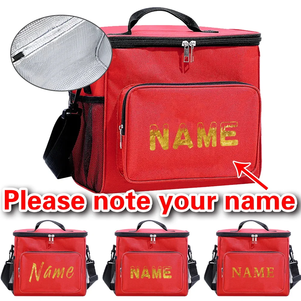 Customizable Name Insulated Lunch Box Lunch Bag Insulated Handbag Waterproof Camping Storage Box Refrigerated Food Storage Box
Customizable Name Insulated Lunch Box Lunch Bag Insulated Handbag Waterproof Camping Storage Box Refrigerated Food Storage Box