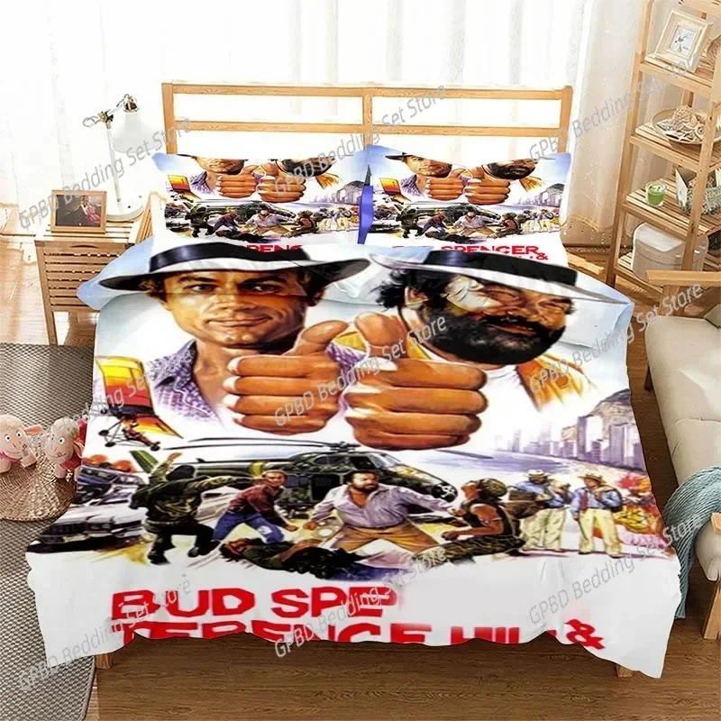Bud Spencer Terence Hill Comfortable Duvet Quilt Cover Pillowcase Bedding Set Children Bedroom Decoration Home Textile
Bud Spencer Terence Hill Comfortable Duvet Quilt Cover Pillowcase Bedding Set Children Bedroom Decoration Home Textile