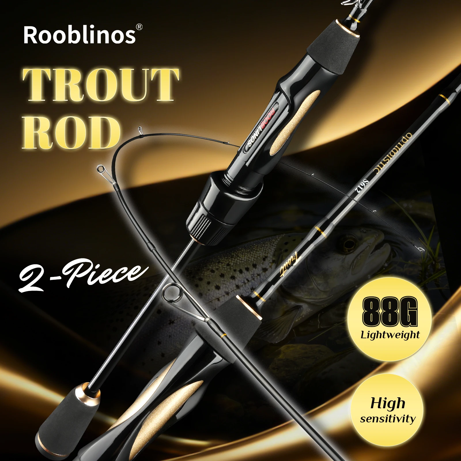 Удочка спиннинговая ROOBLINOS 1.85м (6'1") карбоновая, миниатюрная, для путешествий, тест 0.8-7гр, быстрый строй M, ультралегкая, для ловли форели.
Удочка спиннинговая ROOBLINOS 1.85м (6'1") карбоновая, миниатюрная, для путешествий, тест 0.8-7гр, быстрый строй M, ультралегкая, для ловли форели.
