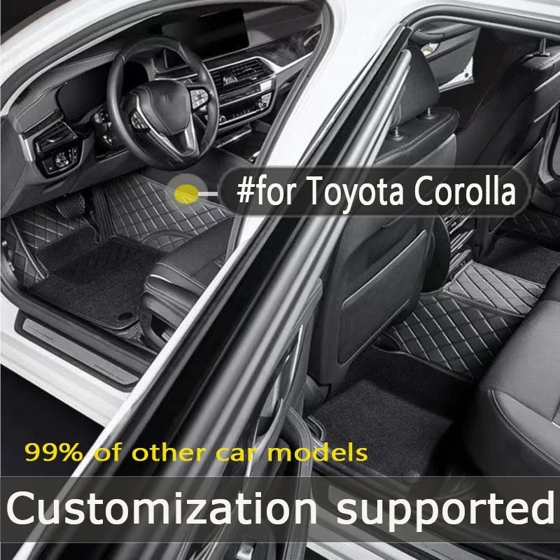 Car Floor Mats For Toyota Corolla Cross 2022 2023 2024 Custom Auto Foot Pads Automobile Carpet Cover Interior Accessories
Car Floor Mats For Toyota Corolla Cross 2022 2023 2024 Custom Auto Foot Pads Automobile Carpet Cover Interior Accessories