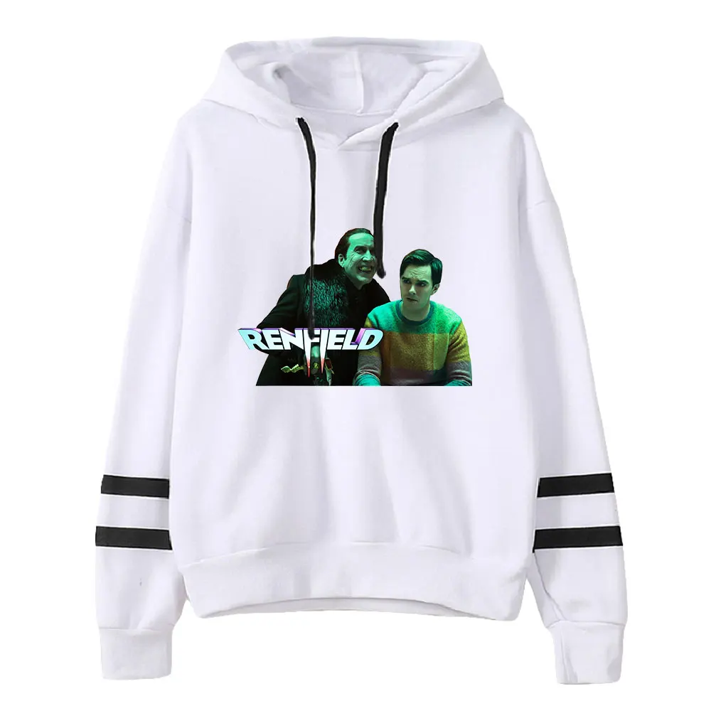 Renfield Movie Unisex Pocketless Parallel Bars Sleeve Sweatshirts Women Men's Hoodie 2023 New Horror Film Fashion Clothes
Renfield Movie Unisex Pocketless Parallel Bars Sleeve Sweatshirts Women Men's Hoodie 2023 New Horror Film Fashion Clothes