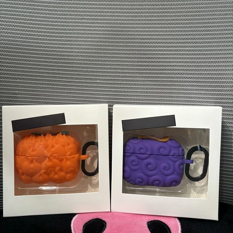 Purple Orange Fruit Anime Silicone Case for AirPods Pro2 Pro Earbuds Cover with Hook
Purple Orange Fruit Anime Silicone Case for AirPods Pro2 Pro Earbuds Cover with Hook
