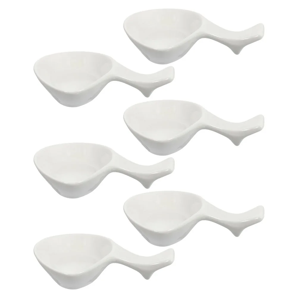 6Pcs Dipping Sauce Dish Ceramic Seasoning Bowl with Handle for Mustard Chili Oil Dip Serving Dish Household Snack Plate
6Pcs Dipping Sauce Dish Ceramic Seasoning Bowl with Handle for Mustard Chili Oil Dip Serving Dish Household Snack Plate