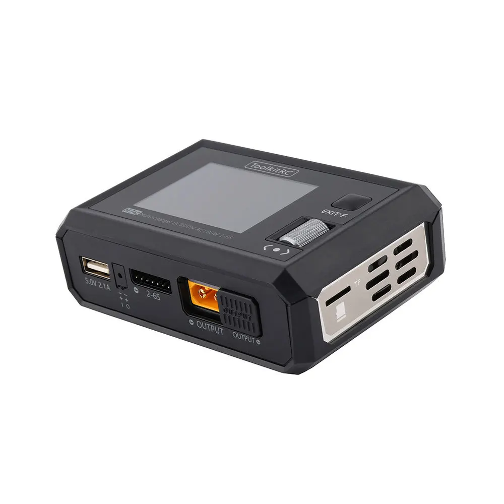 ToolkitRC новое балансное зарядное устройство M7AC AC100W/DC300W для литиевой батареи NiMH зарядное устройство для модели самолета
ToolkitRC новое балансное зарядное устройство M7AC AC100W/DC300W для литиевой батареи NiMH зарядное устройство для модели самолета