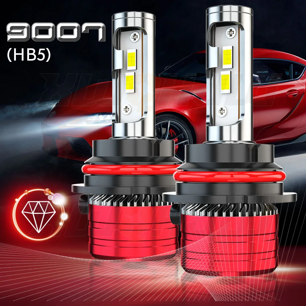 XWQHJW 2PCS Car lights 9007 Super Bright LED Headlights High Low Beam Fog Light Bulb White Minisize Car accsesories
XWQHJW 2PCS Car lights 9007 Super Bright LED Headlights High Low Beam Fog Light Bulb White Minisize Car accsesories
