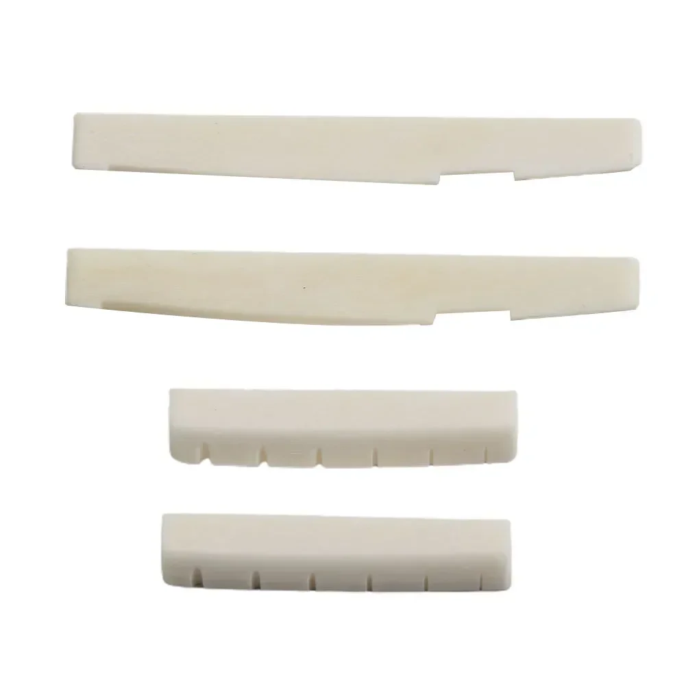 2 Sets Of 4 Pcs 6 String Acoustic Guitar Bone Bridge Saddle 72mm And Nut 43mm Acoustic Electric Guitar Parts Accessories
2 Sets Of 4 Pcs 6 String Acoustic Guitar Bone Bridge Saddle 72mm And Nut 43mm Acoustic Electric Guitar Parts Accessories