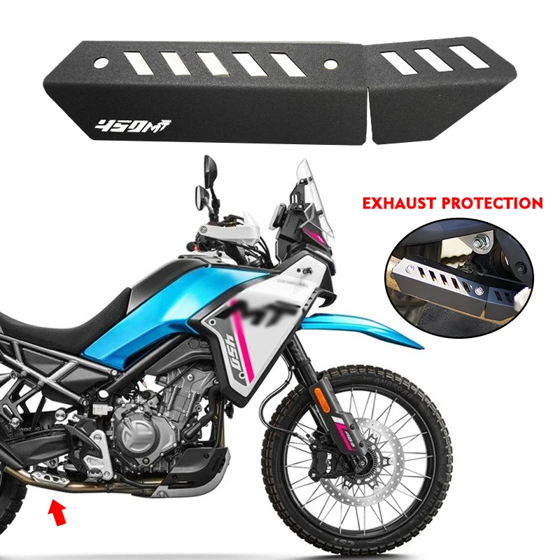 For CFMOTO CF450 MT 450MT MT450 2024 Motorcycle Accessories Exhaust Pipe Protector Heat Shield Cover Guard Anti-scalding Cover
For CFMOTO CF450 MT 450MT MT450 2024 Motorcycle Accessories Exhaust Pipe Protector Heat Shield Cover Guard Anti-scalding Cover