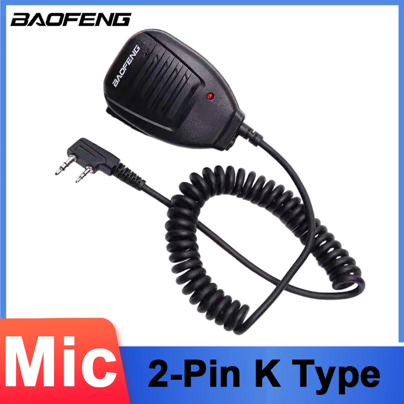 Baofeng Shoulder Speaker Mic Microphone for UV-5R UV-82 BF-888S UV-16 UV-25 Pro Quansheng UV-K5 K6 5R Plus 2 Way Radio Accessory
Baofeng Shoulder Speaker Mic Microphone for UV-5R UV-82 BF-888S UV-16 UV-25 Pro Quansheng UV-K5 K6 5R Plus 2 Way Radio Accessory