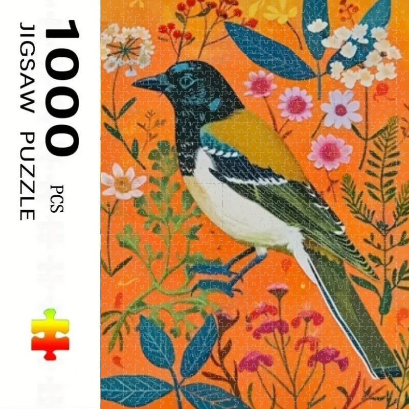 500/1000pcs for Adults Jigsaw Puzzle Bird Pattern Challenging Large-Scale Brain Teaser with Complex Patterns Portable Box
500/1000pcs for Adults Jigsaw Puzzle Bird Pattern Challenging Large-Scale Brain Teaser with Complex Patterns Portable Box