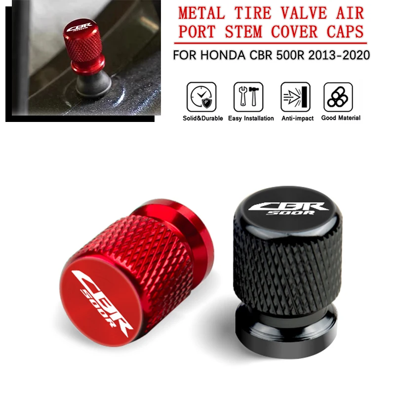 2 Pcs Motorcycle Accessories For HONDA CBR500R CBR500 R CBR 500R CBR 500 R 2013-2020 Metal Tire Valve Air Port Stem Cover Caps
2 Pcs Motorcycle Accessories For HONDA CBR500R CBR500 R CBR 500R CBR 500 R 2013-2020 Metal Tire Valve Air Port Stem Cover Caps