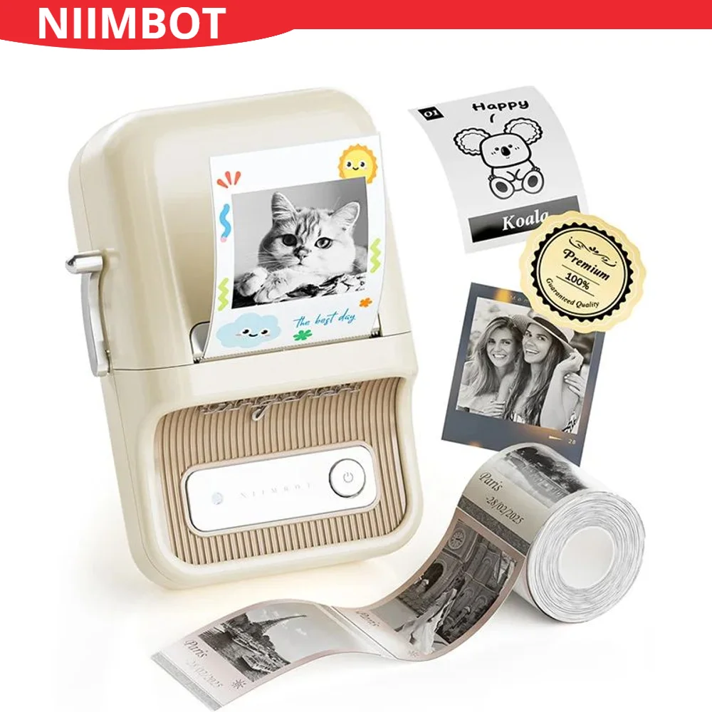 Niimbot B21 Pro 300DPI HD Printing Portable Thermal Printer Self-adhesive Label Printer Sticker Maker For Photos Receipts Note
Niimbot B21 Pro 300DPI HD Printing Portable Thermal Printer Self-adhesive Label Printer Sticker Maker For Photos Receipts Note