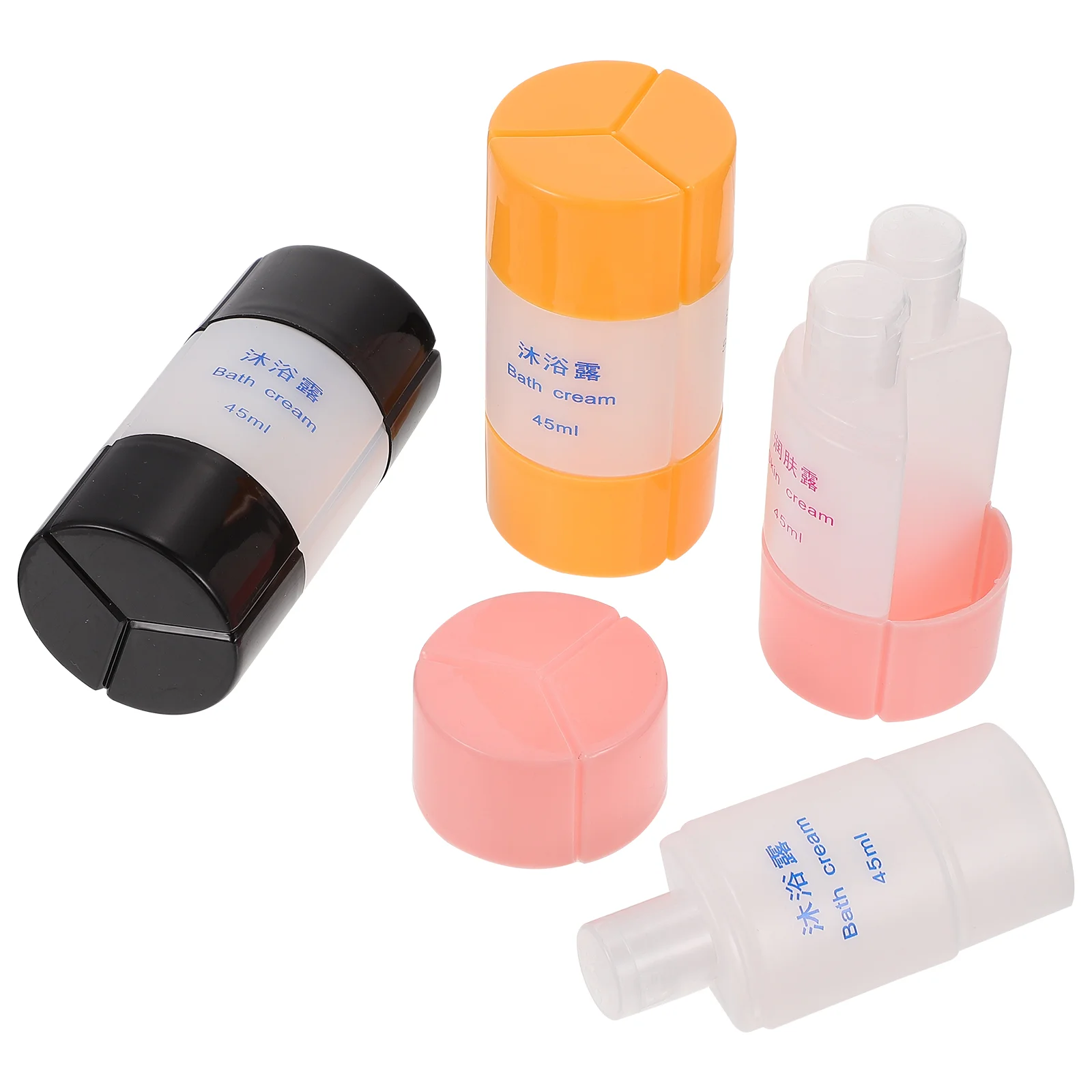 3 Pcs Three-in-One Storage Bottle Leakproof Squeeze Lotion Dispenser Travel Bottles Refillable Holder
3 Pcs Three-in-One Storage Bottle Leakproof Squeeze Lotion Dispenser Travel Bottles Refillable Holder