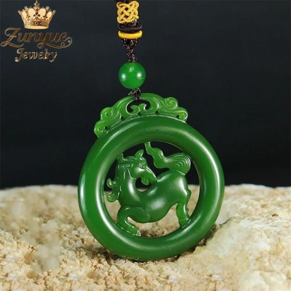 Natural Hetian Jadeite Success On Horseback Hollowed-Out Pendant Luxury Quality Jewelry Fashion Jewelry Exquisite Elegant Gift
Natural Hetian Jadeite Success On Horseback Hollowed-Out Pendant Luxury Quality Jewelry Fashion Jewelry Exquisite Elegant Gift