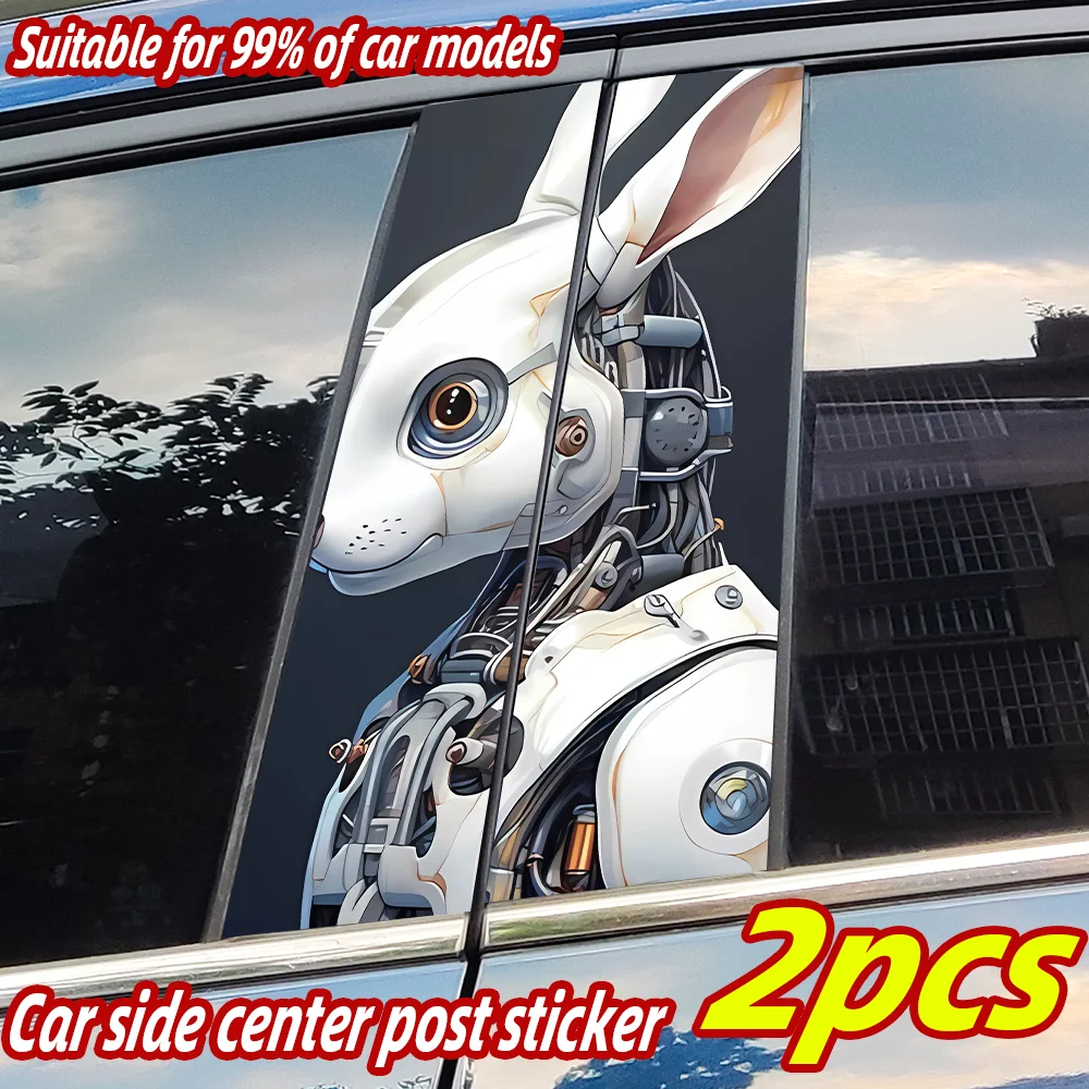 Mechanical Rabbit Car Stickers Auto B Pillar Waterproof Sunscreen Decor Cover Scratches Car Door Pillar Vinyl Decals Accessories
Mechanical Rabbit Car Stickers Auto B Pillar Waterproof Sunscreen Decor Cover Scratches Car Door Pillar Vinyl Decals Accessories
