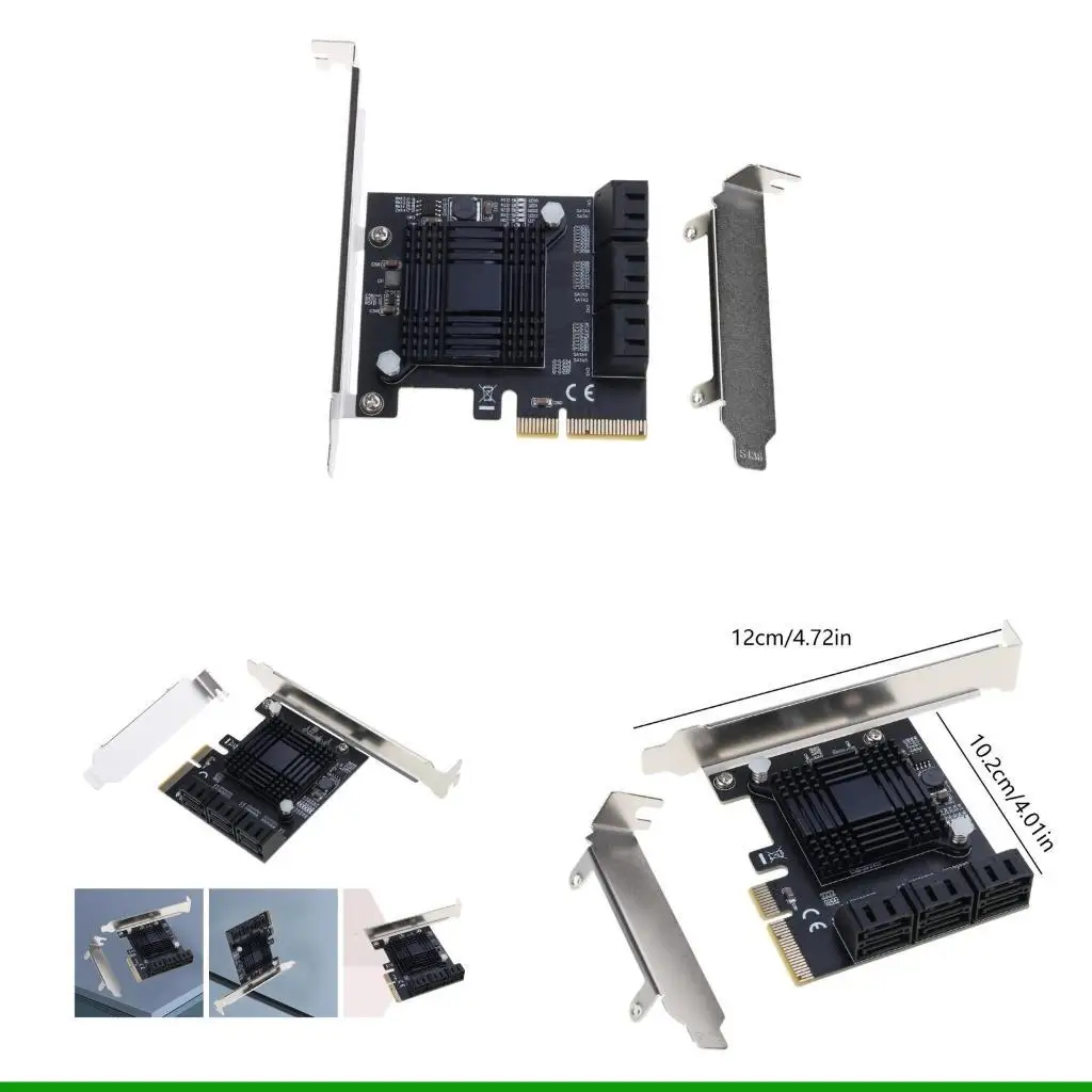 U55C 6 Port III 6GB/ S PCI-E X1-SACONTROLLER SSD CARD для W/ Нижний профиль бюстгальтер
U55C 6 Port III 6GB/ S PCI-E X1-SACONTROLLER SSD CARD для W/ Нижний профиль бюстгальтер