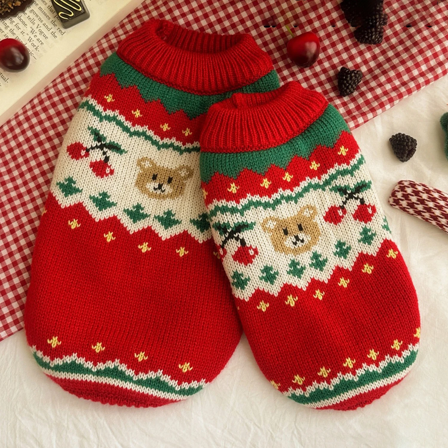 Christmas Dog Sweater Pet Dog Clothes for Small Medium Dogs Knitted Puppy Clothes Chihuahua Teddy Outfit New Year Pet Supplies
Christmas Dog Sweater Pet Dog Clothes for Small Medium Dogs Knitted Puppy Clothes Chihuahua Teddy Outfit New Year Pet Supplies