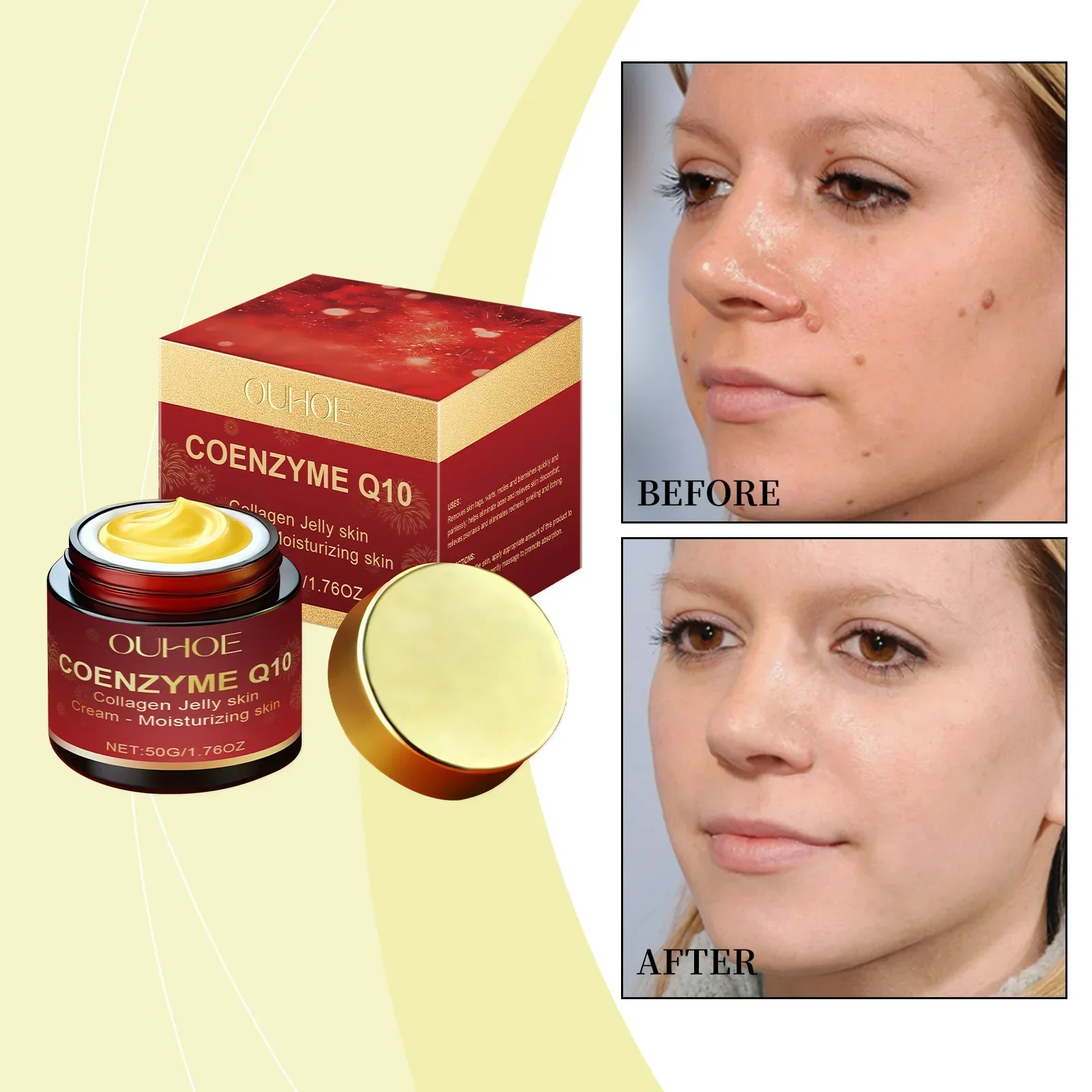 Collagen Repair Cream Daily skin cleansing, moisturizing and smoothing external multi-functional care application cream
Collagen Repair Cream Daily skin cleansing, moisturizing and smoothing external multi-functional care application cream