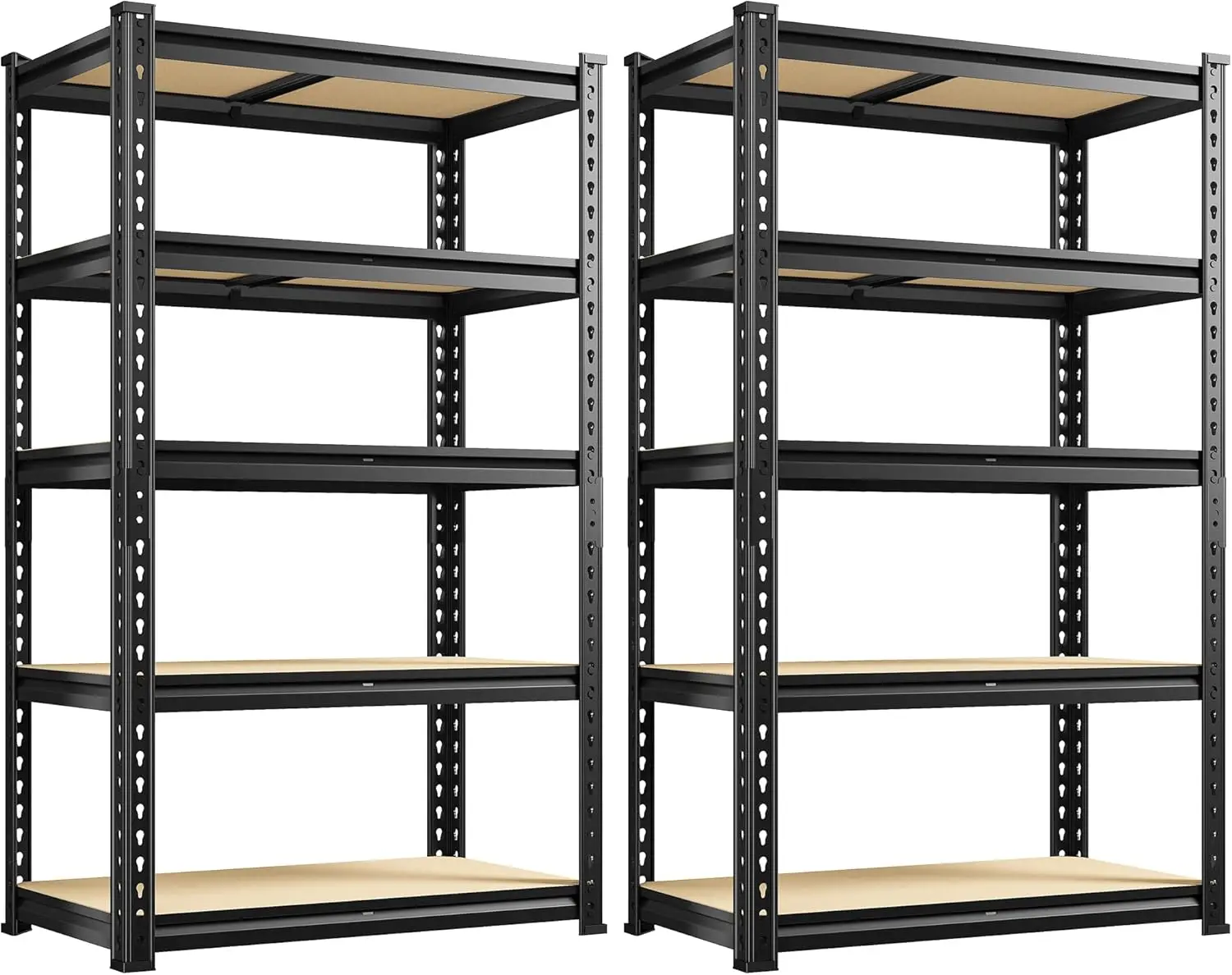 Set of 2 Storage Shelves 5 Tier Garage Shelving Heavy Duty Metal Shelving 2000LBS Garage Shelves Adjustable Metal Shelf
Set of 2 Storage Shelves 5 Tier Garage Shelving Heavy Duty Metal Shelving 2000LBS Garage Shelves Adjustable Metal Shelf