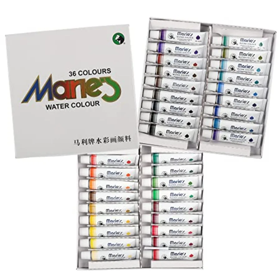 Artist Extra Fine Watercolor Sets - High Pigment and Concentration 12mL Watercolor Paint Set for Artist, Students, Teachers, Pr
Artist Extra Fine Watercolor Sets - High Pigment and Concentration 12mL Watercolor Paint Set for Artist, Students, Teachers, Pr