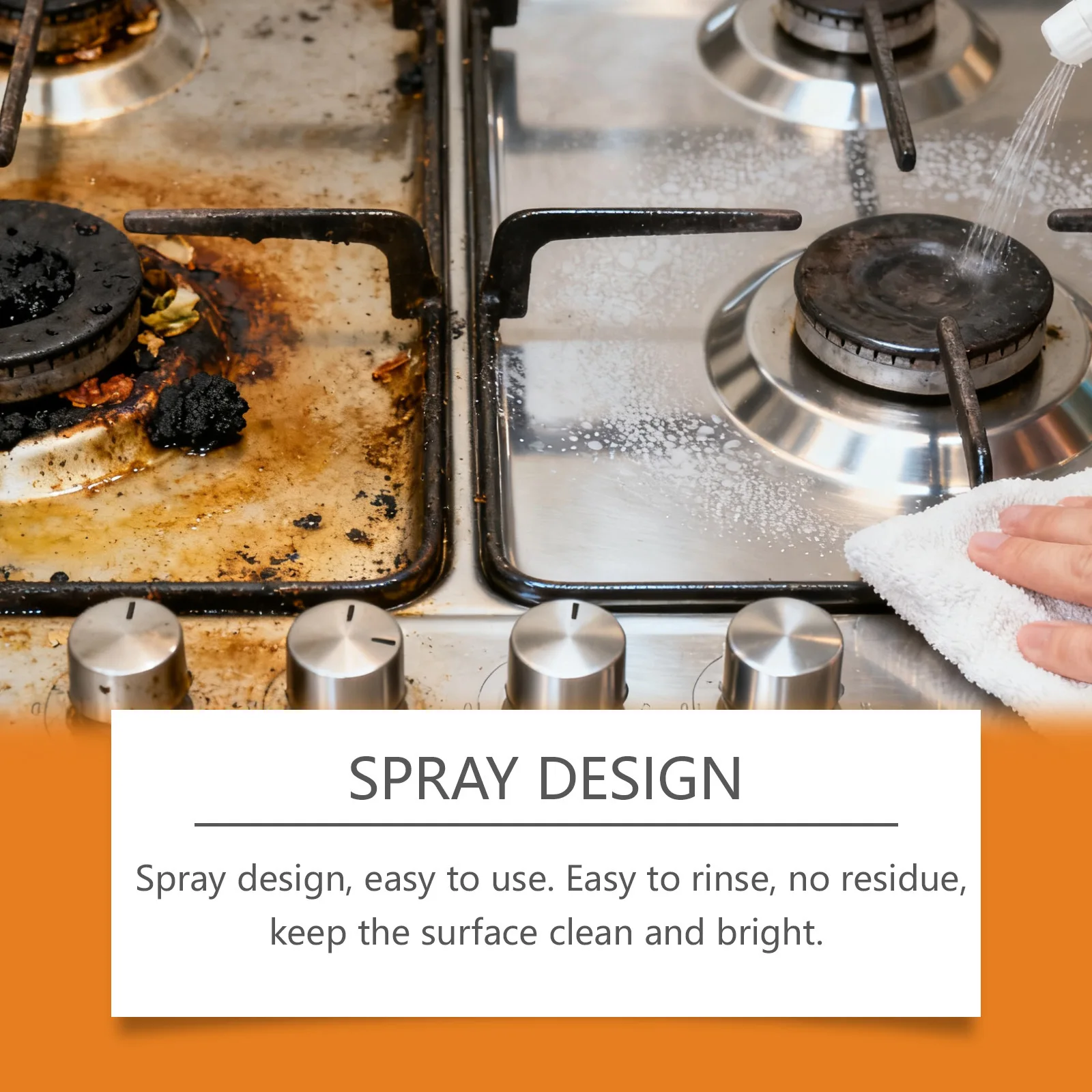 Спрей-очиститель для кухни JAKEHOE, мощное средство для удаления жира, очиститель для кухонных плит, обезжириватель и моющее средство
Спрей-очиститель для кухни JAKEHOE, мощное средство для удаления жира, очиститель для кухонных плит, обезжириватель и моющее средство