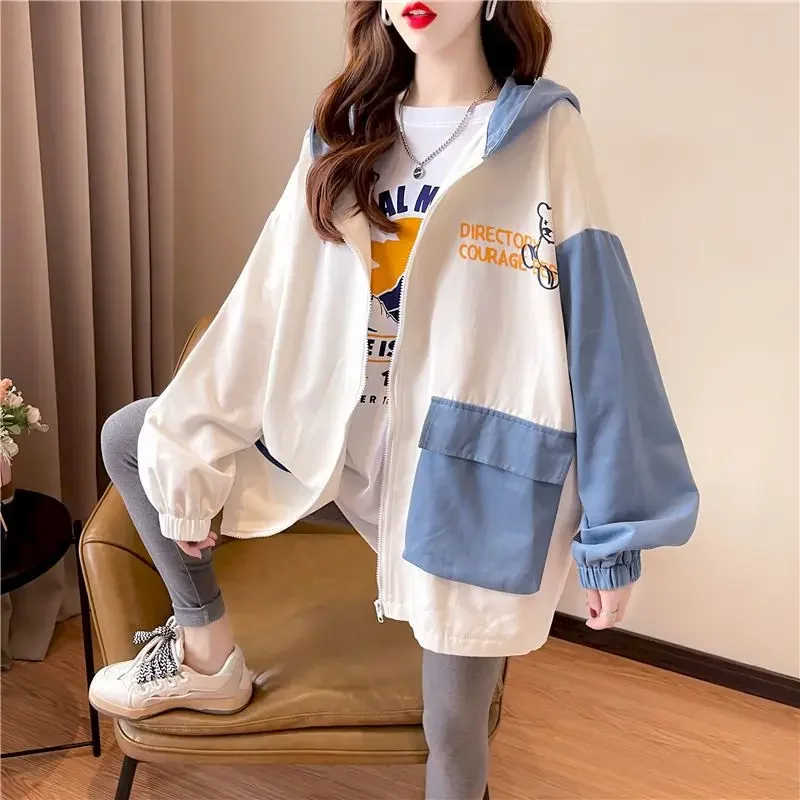 Cotton Hooded Jackets Women Autumn Trendy Cardigan Hoodies Korean Style Design Sense Zipper Tooling Jacket Loose Mid-length Coat
Cotton Hooded Jackets Women Autumn Trendy Cardigan Hoodies Korean Style Design Sense Zipper Tooling Jacket Loose Mid-length Coat