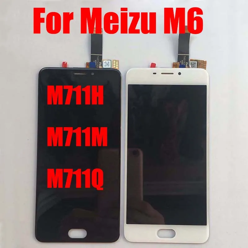 ЖК-дисплей 5,2 дюйма для Meizu M6 M711H M711M M711Q, панель Pantalla с сенсорным экраном для Meizu M6, сенсорный экран с дигитайзером, стекло в сборе
ЖК-дисплей 5,2 дюйма для Meizu M6 M711H M711M M711Q, панель Pantalla с сенсорным экраном для Meizu M6, сенсорный экран с дигитайзером, стекло в сборе