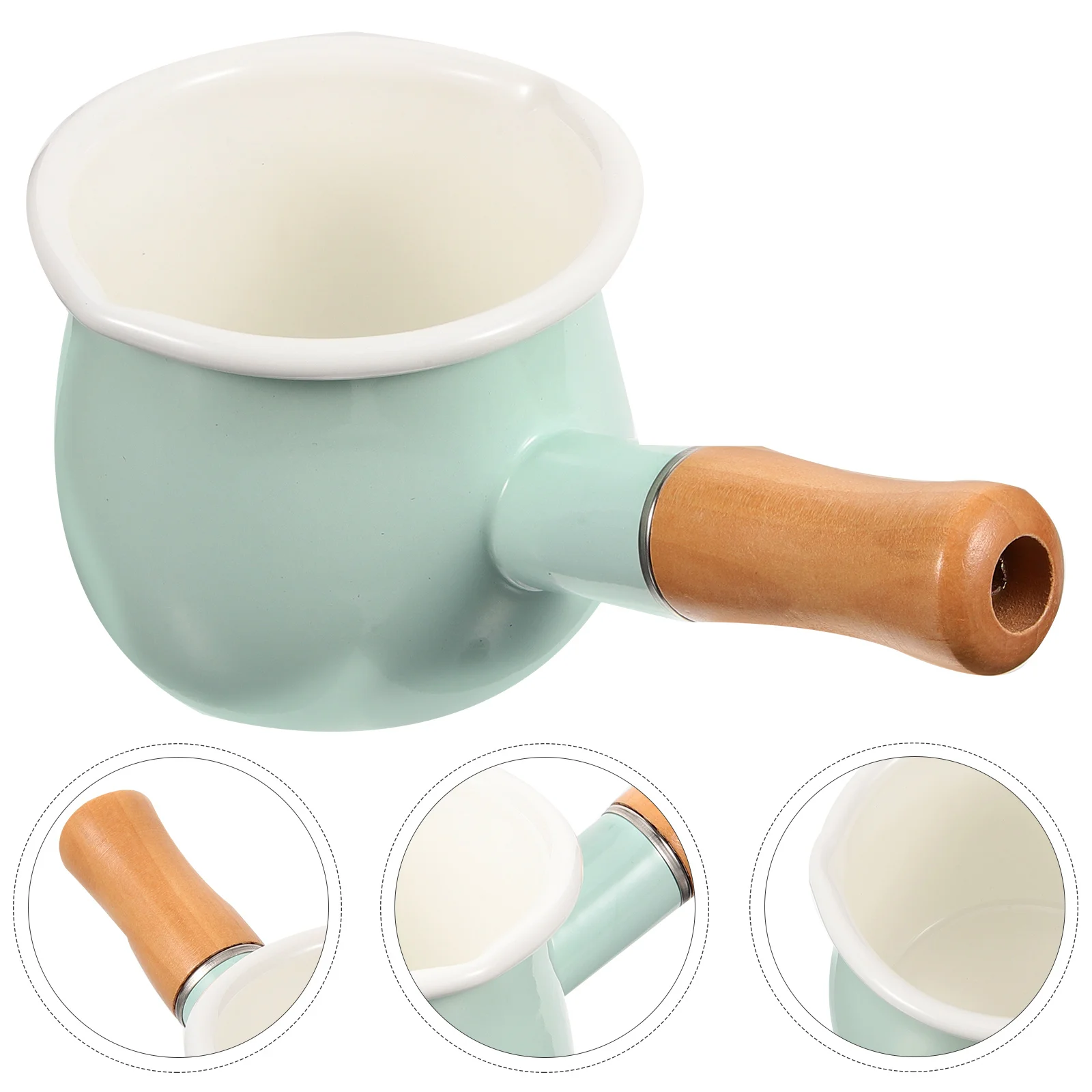 Small Pan Milk Food Pot Enamel Baby Saucepan Children Cooking Stockpot Multi-function
Small Pan Milk Food Pot Enamel Baby Saucepan Children Cooking Stockpot Multi-function