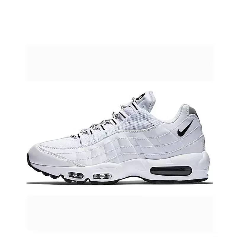 Nike Air Max 95 White Black Classic Air Cushion Comfortable Men Women Sports Running Shoes Unisex Casual Sneakers 609048-109
Nike Air Max 95 White Black Classic Air Cushion Comfortable Men Women Sports Running Shoes Unisex Casual Sneakers 609048-109