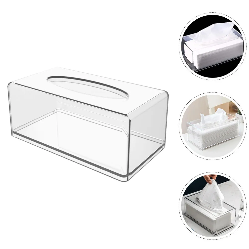 Прозрачный акриловый держатель для салфеток, прямоугольный, большой, органайзер для бумажных полотенец, диспенсер для салфеток для лица в ванную комнату
Прозрачный акриловый держатель для салфеток, прямоугольный, большой, органайзер для бумажных полотенец, диспенсер для салфеток для лица в ванную комнату