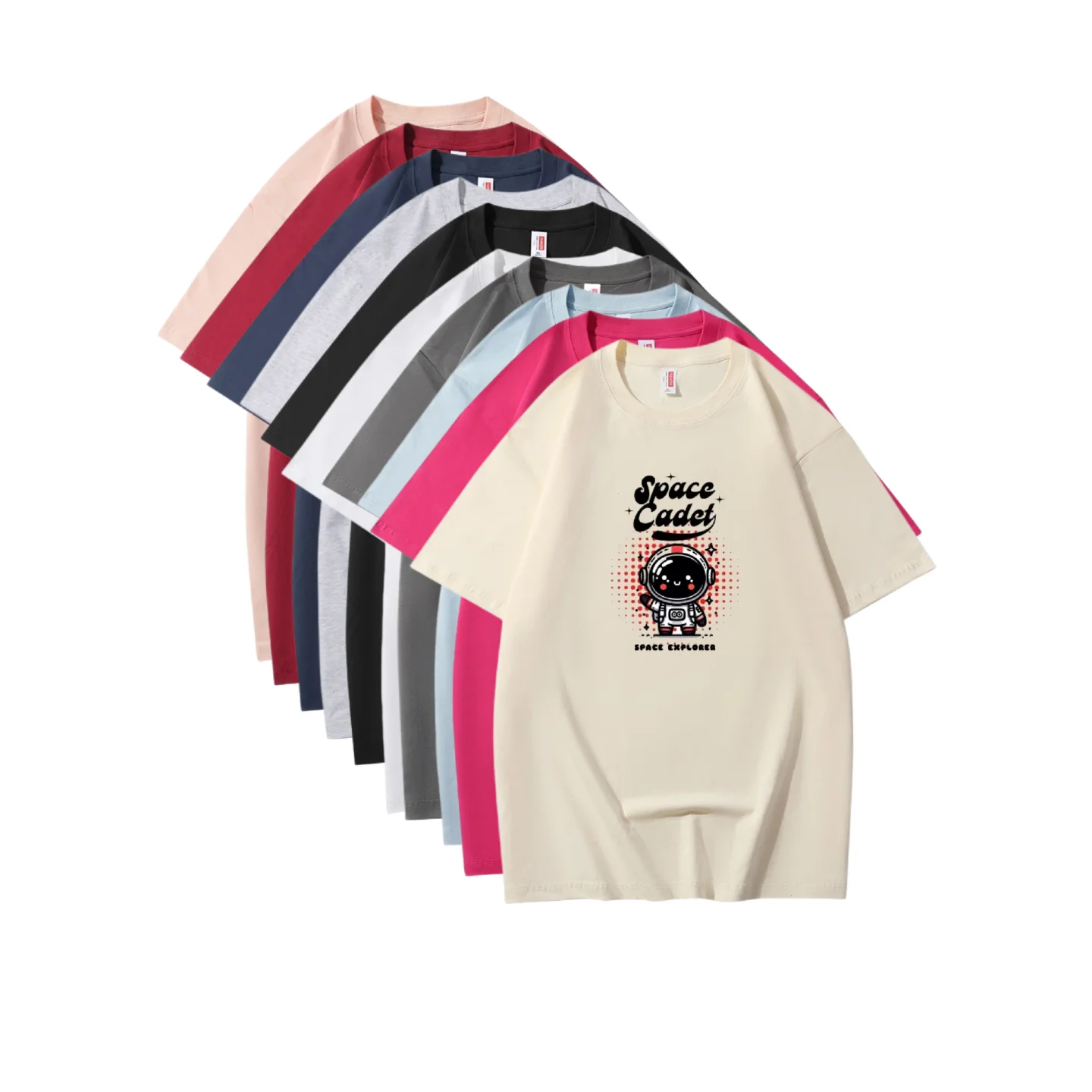 Summer new style couple's clothing made of linen. Fashionable and cute space trainees' loose, breathable and comfortable T-shirt
Summer new style couple's clothing made of linen. Fashionable and cute space trainees' loose, breathable and comfortable T-shirt
