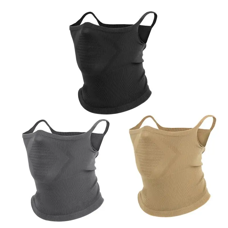 Running Neck Gaiter Breathable Face Shield with Ear Loops Breathable Windproof Neck Wrap Scarf for Fishing Hiking Cycling
Running Neck Gaiter Breathable Face Shield with Ear Loops Breathable Windproof Neck Wrap Scarf for Fishing Hiking Cycling