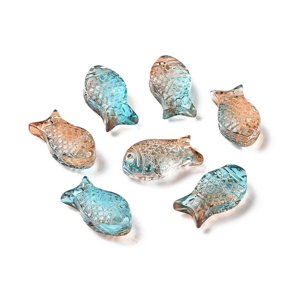 8x15mm Small Fish Shape Handmade Colorful Glass Loose Beads For Jewelry Making Diy Earring Bracelet Necklace 20pcs
8x15mm Small Fish Shape Handmade Colorful Glass Loose Beads For Jewelry Making Diy Earring Bracelet Necklace 20pcs