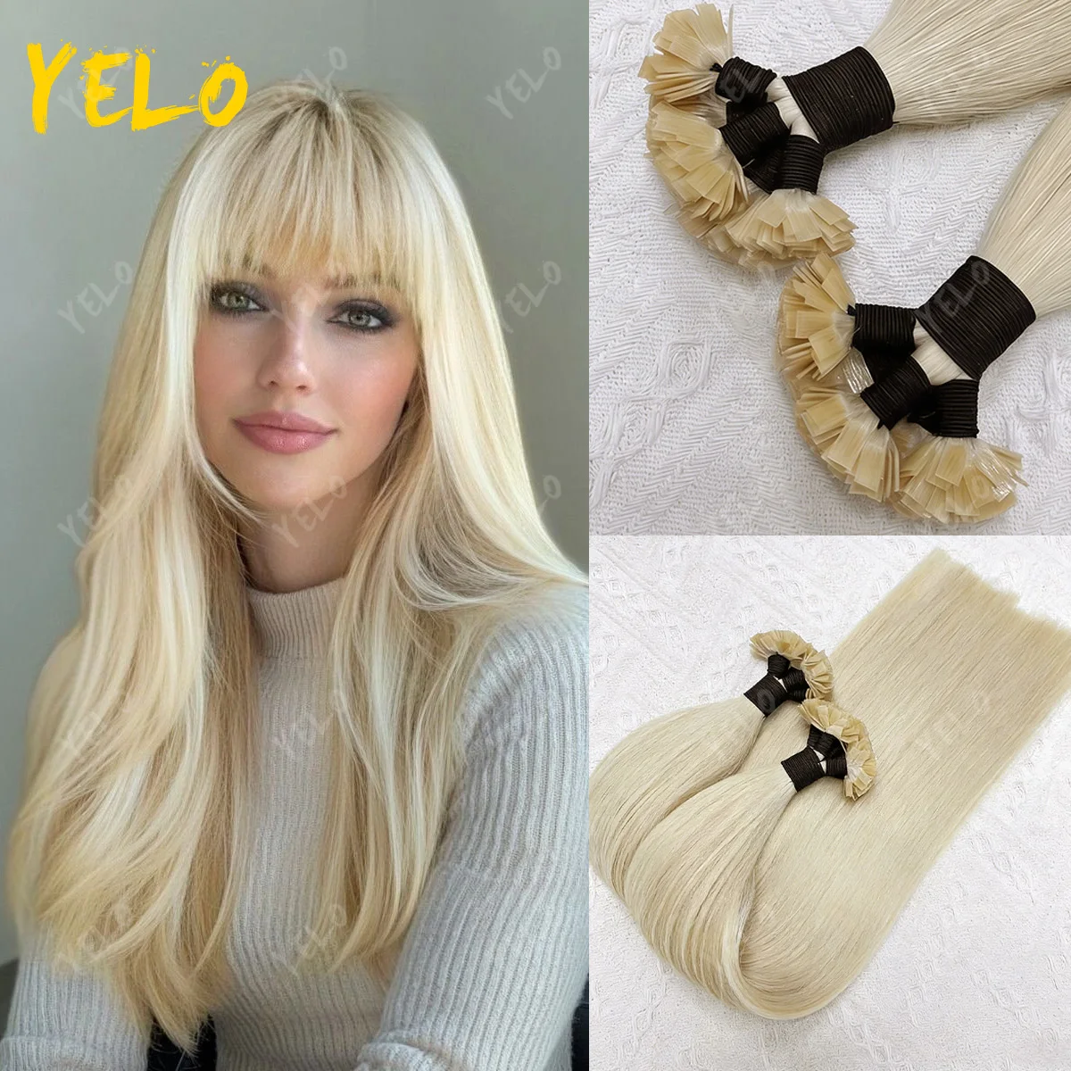 Mini Invisible Flat Tip Hair Extensions 0.5×0.5 CM Double Drawn Human Hair Straight Pre Bonded Keratin Hot Fusion Salon Quality
Mini Invisible Flat Tip Hair Extensions 0.5×0.5 CM Double Drawn Human Hair Straight Pre Bonded Keratin Hot Fusion Salon Quality