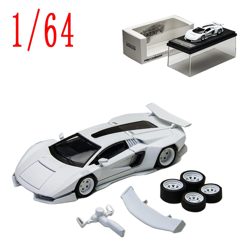 TM Diecast 1/64 Scale Lamborghini Countach Alloy Model Cars Countach PSC Play Vehicles Toys for Boys Gift Original Box
TM Diecast 1/64 Scale Lamborghini Countach Alloy Model Cars Countach PSC Play Vehicles Toys for Boys Gift Original Box