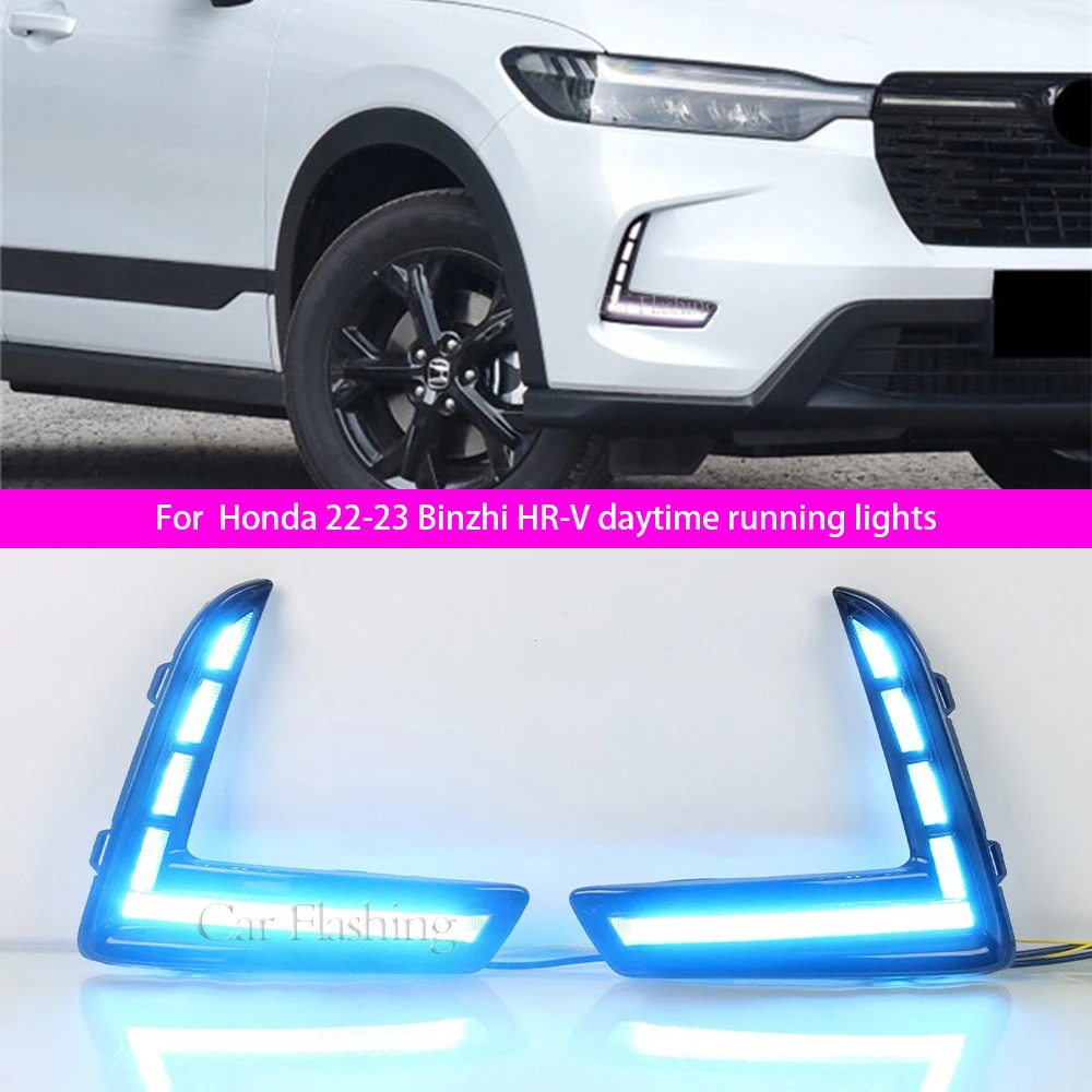 For Honda 2022-2023 Binzhi HR-V daytime running lights, front bumper HRV flowing turn signal lights, XR-V fog lights
For Honda 2022-2023 Binzhi HR-V daytime running lights, front bumper HRV flowing turn signal lights, XR-V fog lights