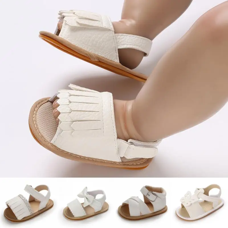 Fashionable and minimalist white baby shoes summer girl sandals rubber soles non slip casual walking shoes
Fashionable and minimalist white baby shoes summer girl sandals rubber soles non slip casual walking shoes