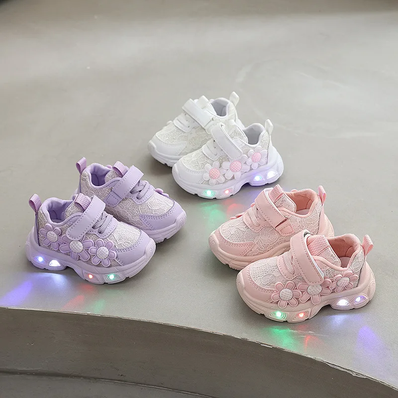Girls Spring Fall New Chunky Dad Sneakers Kids Sports Shoe Toddler Soft Sole Runnin Light Up Cute Lightweight Non Slip Fall Shoe
Girls Spring Fall New Chunky Dad Sneakers Kids Sports Shoe Toddler Soft Sole Runnin Light Up Cute Lightweight Non Slip Fall Shoe