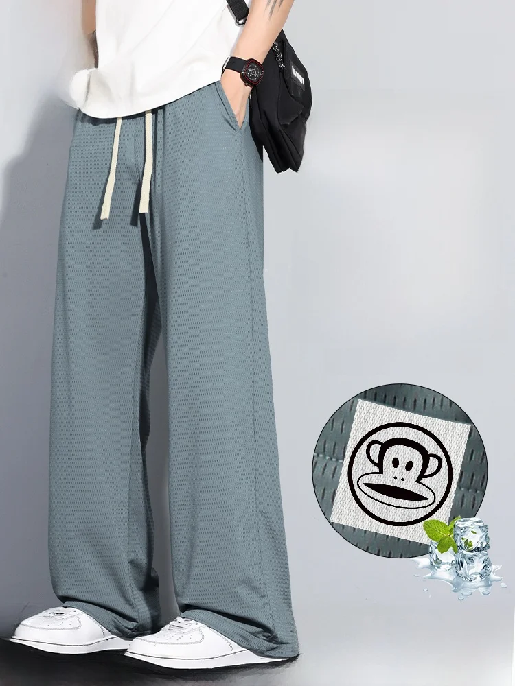 Мужские повседневные брюки PaulFrank Ice Silk Me, летние, тонкие, дышащие, свободные, струящиеся, легкие, спортивные, прямого кроя
Мужские повседневные брюки PaulFrank Ice Silk Me, летние, тонкие, дышащие, свободные, струящиеся, легкие, спортивные, прямого кроя