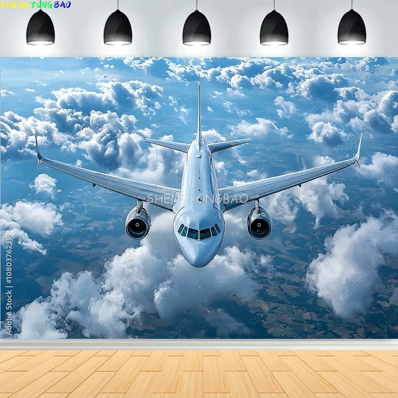 Blue Sky Clouds Air Plane Birthday Party Photography Backdrops Baby Adults Portrait Photocall Photo Studio Background PA-02
Blue Sky Clouds Air Plane Birthday Party Photography Backdrops Baby Adults Portrait Photocall Photo Studio Background PA-02