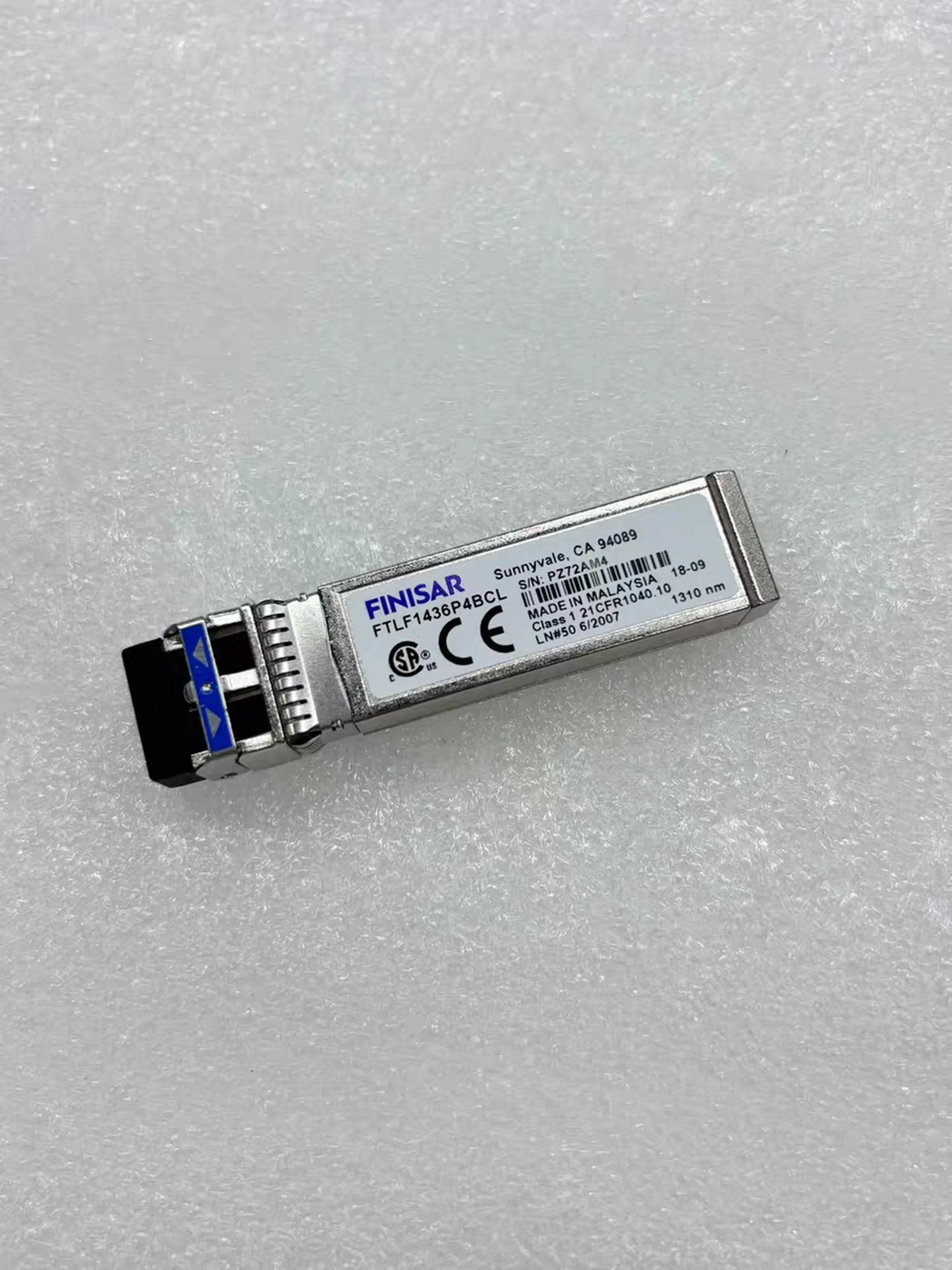 Finisar 25G LR SFP Transceiver FTLF1436P4BCL 25GB 1310NM 10KM Single Mode Optical Switch
Finisar 25G LR SFP Transceiver FTLF1436P4BCL 25GB 1310NM 10KM Single Mode Optical Switch