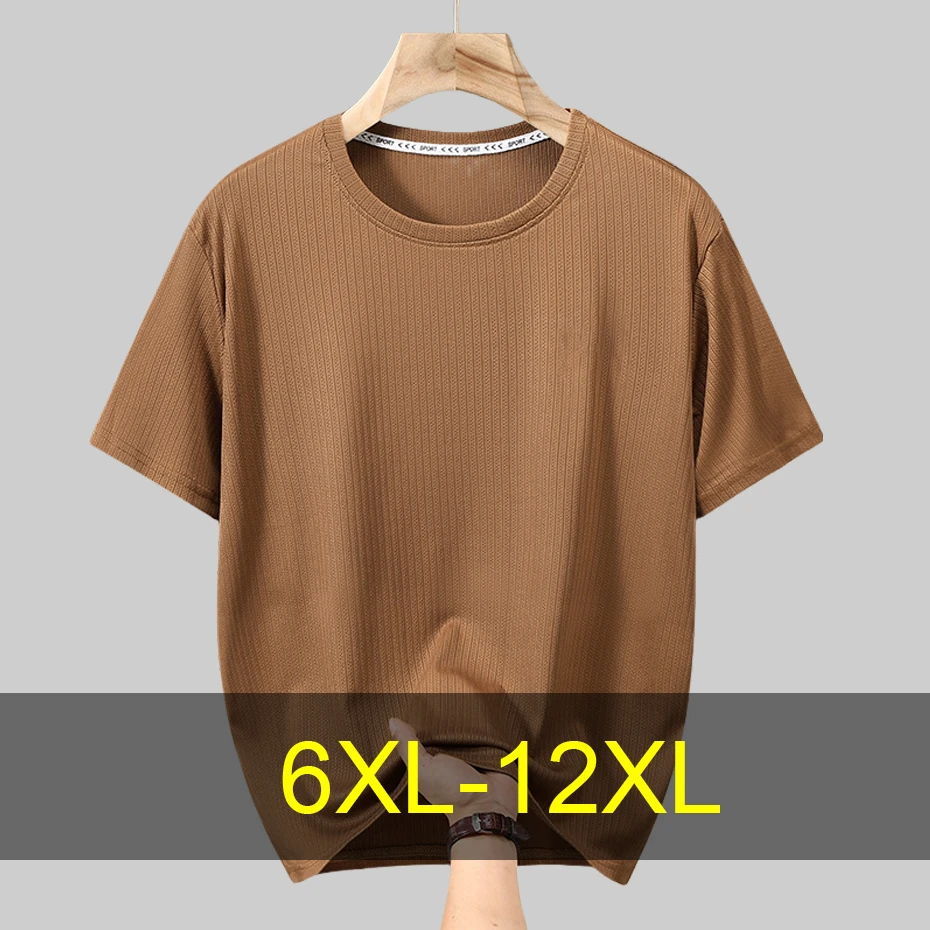 Summer Cool T-shirt Men Short Sleeve T-shirts 10XL 12XL Plus Size Fashion Casual Solid Color Tops Tees Male Big Size 12XL Tshirt
Summer Cool T-shirt Men Short Sleeve T-shirts 10XL 12XL Plus Size Fashion Casual Solid Color Tops Tees Male Big Size 12XL Tshirt