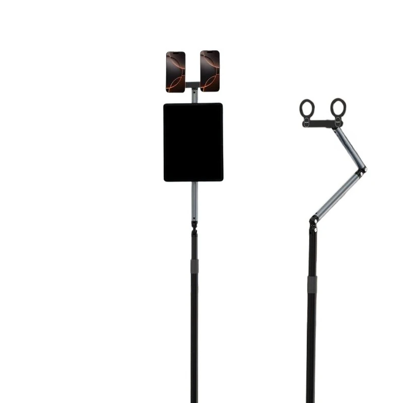 Magnetic mobile phone video live broadcast bracket, floor-to-ceiling professional vlog video adjustable retractable lazy
Magnetic mobile phone video live broadcast bracket, floor-to-ceiling professional vlog video adjustable retractable lazy