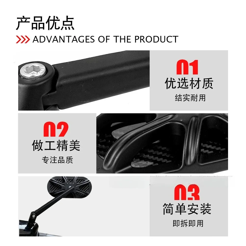 WB2 Universial 8mm 10mm Motorcycle Quick Release Folding Mirrors, Spring Anti-Scratch, Tool-Free Installation, Aluminum
WB2 Universial 8mm 10mm Motorcycle Quick Release Folding Mirrors, Spring Anti-Scratch, Tool-Free Installation, Aluminum