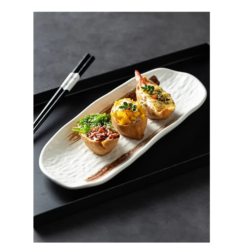 Premium Japanese Style Commercial Hotel Ceramic Plates Cold Dishes Sushi Plates Hot Pot Barbecue Flat Plates
Premium Japanese Style Commercial Hotel Ceramic Plates Cold Dishes Sushi Plates Hot Pot Barbecue Flat Plates