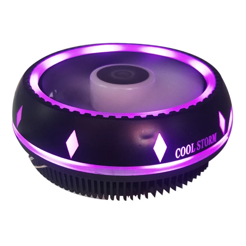12CM Quiet RGB Fan CPU Cooler for LGA1150,1151,1155,1156,1366,775 AM4,AM3+,AM3 Dropship
12CM Quiet RGB Fan CPU Cooler for LGA1150,1151,1155,1156,1366,775 AM4,AM3+,AM3 Dropship