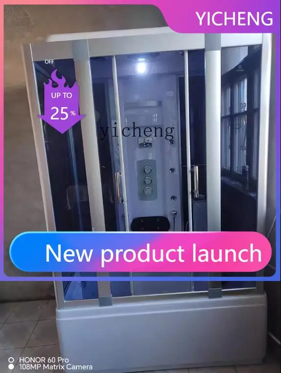 A2-2 Enclosed Integrated Household Bathtub Steam Shower Bathing Room Overall Bathroom Arc Fan-Shaped Rectangular
A2-2 Enclosed Integrated Household Bathtub Steam Shower Bathing Room Overall Bathroom Arc Fan-Shaped Rectangular