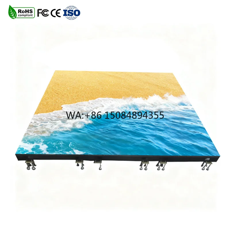 Interactive LED Floor Tile Screen P3.91/P2.976/P2.5 Indoor Stage Events Dance Weddings High Brightness 8K HDR Supported
Interactive LED Floor Tile Screen P3.91/P2.976/P2.5 Indoor Stage Events Dance Weddings High Brightness 8K HDR Supported