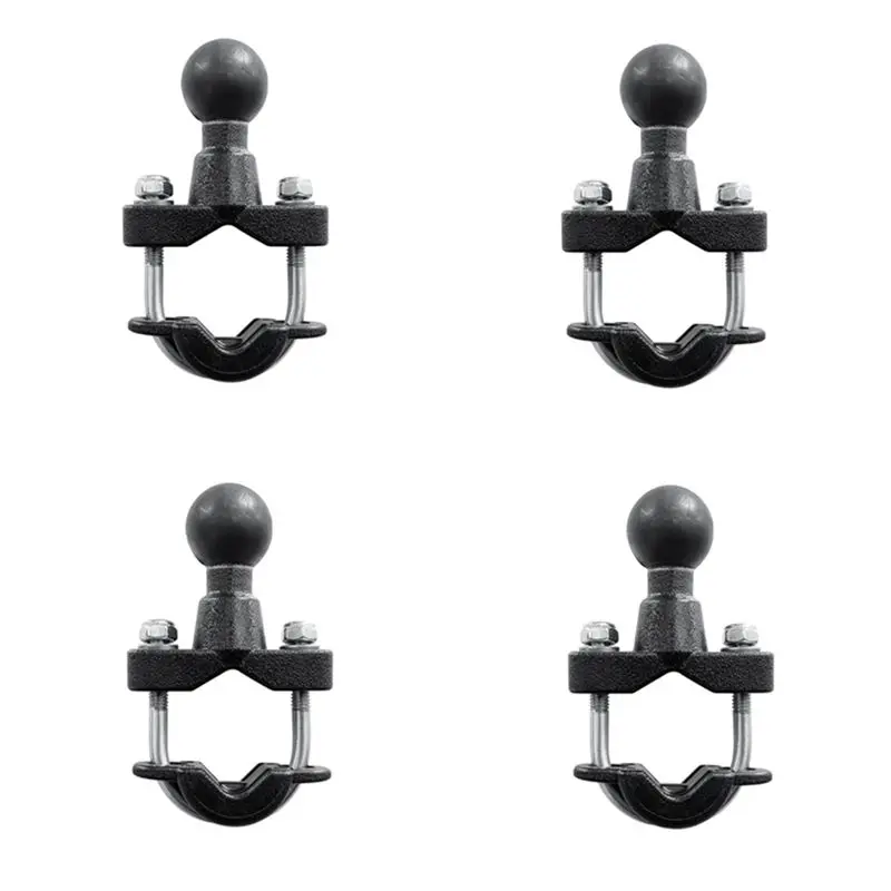 4X Motorcycle Handle Bar Rail Mount 37Mm Width U-Bolt Mounting Base With 1 Inch Ball For Gopro GPS Work For Ram Mounts-A99D
4X Motorcycle Handle Bar Rail Mount 37Mm Width U-Bolt Mounting Base With 1 Inch Ball For Gopro GPS Work For Ram Mounts-A99D