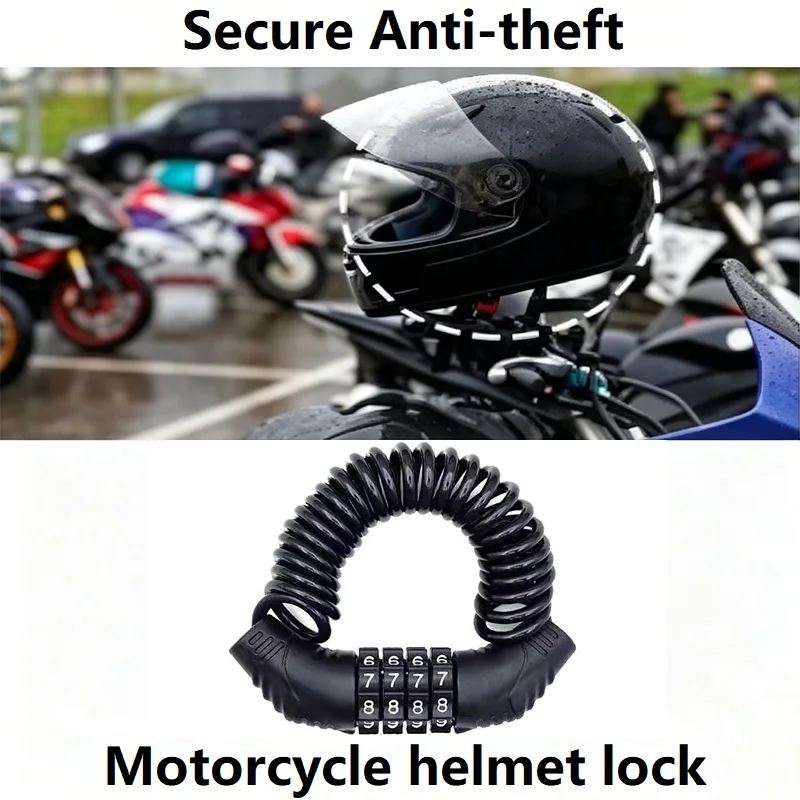 Motorcycle Helmet Chain Helmet Anti Theft Motorcycle Helm Slotmotorcycle Motorbike Lock Motorcycle Accessories MTCTKS01
Motorcycle Helmet Chain Helmet Anti Theft Motorcycle Helm Slotmotorcycle Motorbike Lock Motorcycle Accessories MTCTKS01